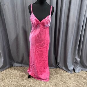 Wild fable NWOT iridescent, pink slip dress size small